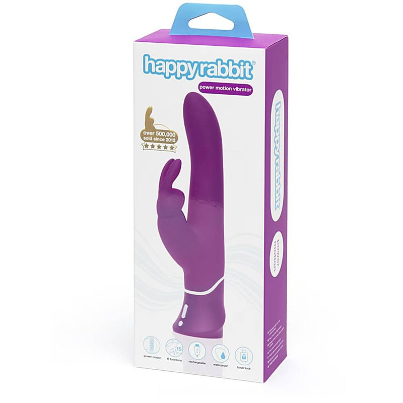 Happy Rabbit Curve Power Motion Rabbit Vibrator - Rabbit Vibrators
