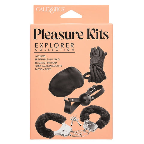 Pleasure BDSM Kits Explorer Collection by California Exotics - Bondage Kits