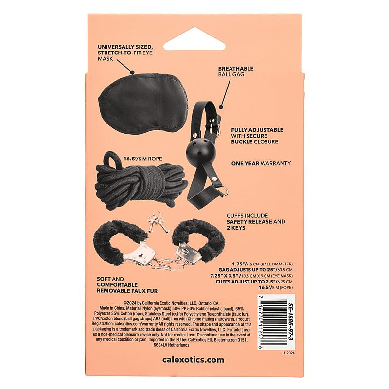 Pleasure BDSM Kits Explorer Collection by California Exotics - Bondage Kits