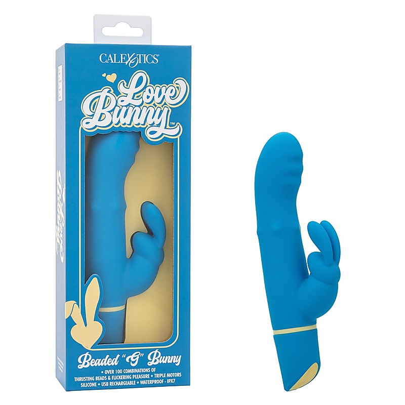 Love Bunny Beaded "G" Bunny Rabbit Vibrator - Rabbit Vibrators