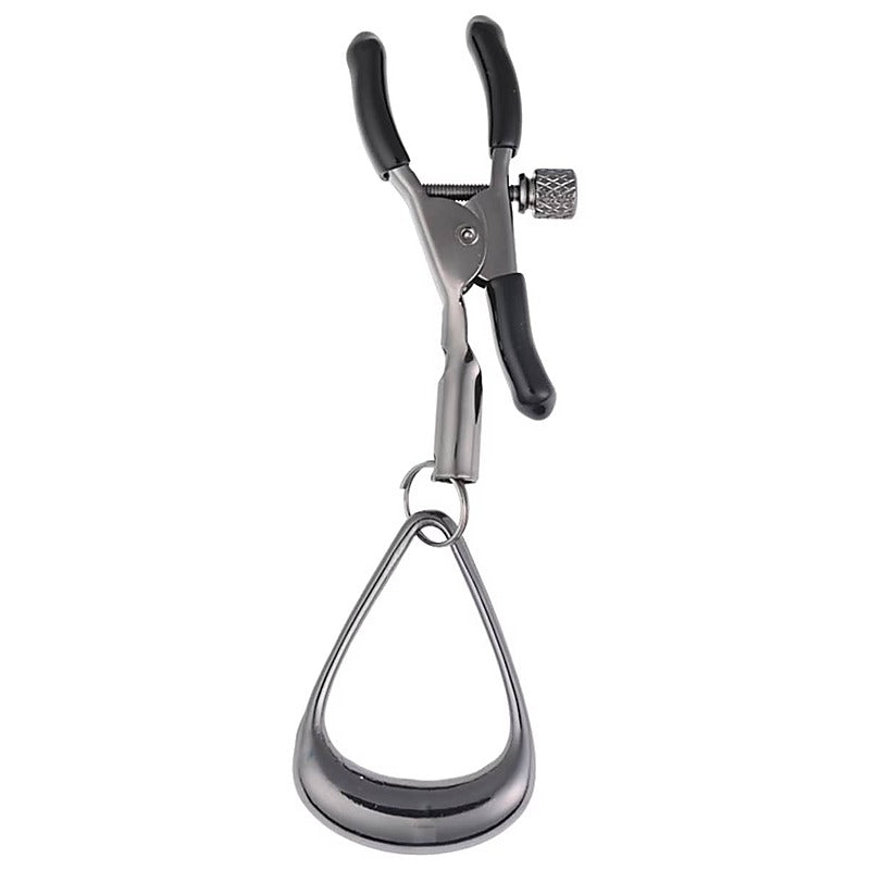 Velvet Noir Tuggable Nipple Clamps by Sportsheets - Nipple and Clit Clamps