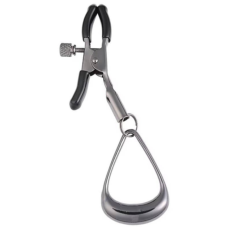 Velvet Noir Tuggable Nipple Clamps by Sportsheets - Nipple and Clit Clamps