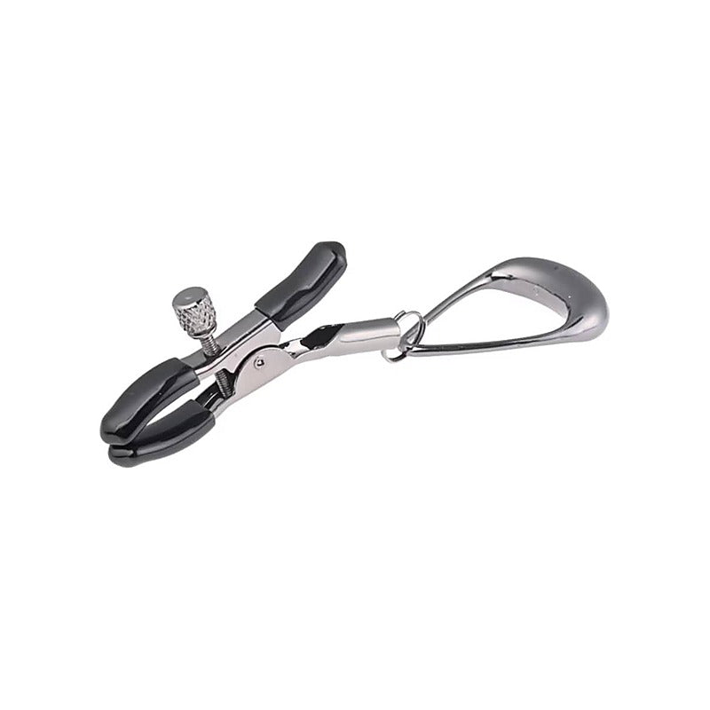 Velvet Noir Tuggable Nipple Clamps by Sportsheets - Nipple and Clit Clamps