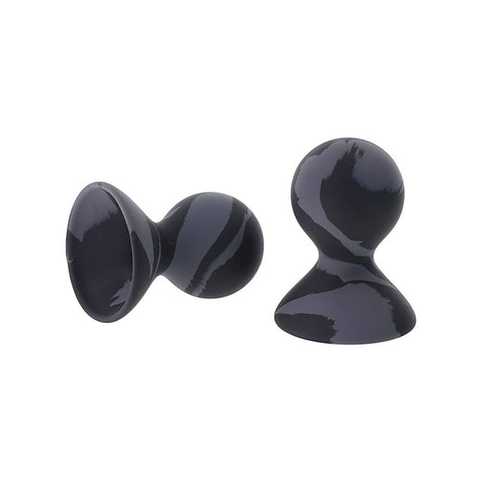 Sportsheets Velvet Noir Silicone Nipple Suckers - Nipple and Clit Clamps