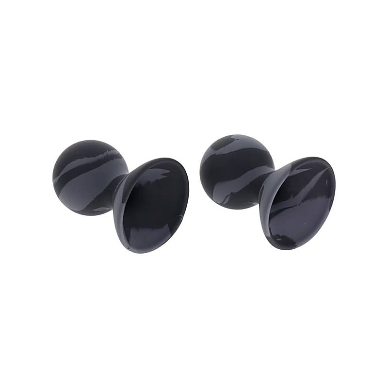 Velvet Noir Silicone Nipple Suckers by Sportsheets - Nipple and Clit Clamps