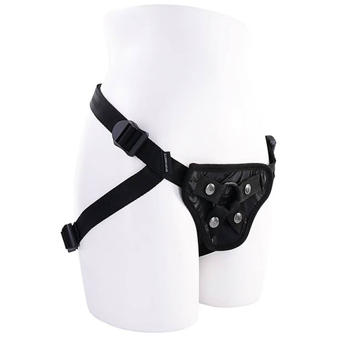 Premium Velvet Noir Strap On by Sportsheets - Strap On Sextoys