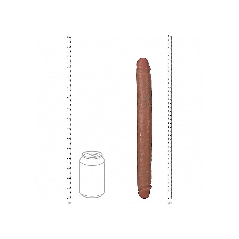 REALROCK 35 cm Slim Double Ender by Shots Toys - Double Ender