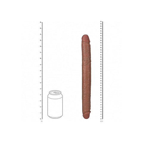 REALROCK 35 cm Slim Double Ender by Shots Toys - Double Ender