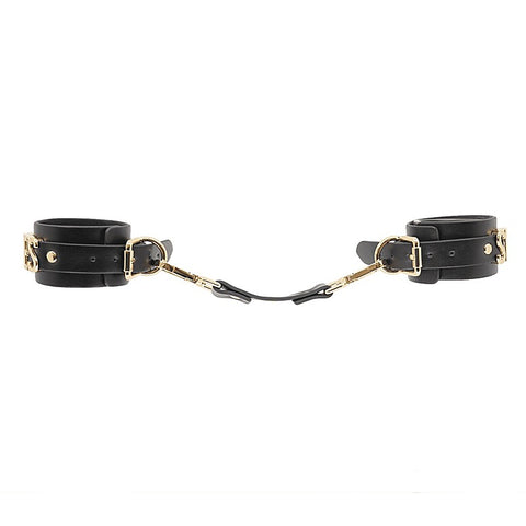 Love In Leather Yes Sir Faux Leather Wrist Cuffs
