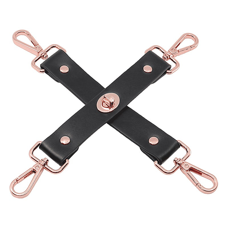 Love In Leather Bondage Play Hogtie Piece - Cuffs And Restraints