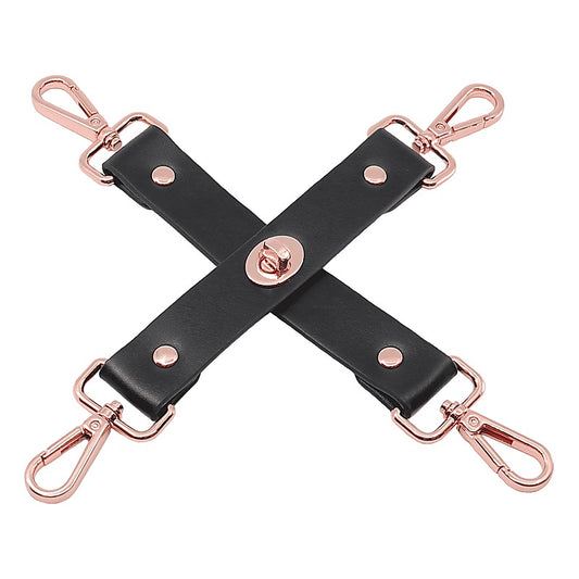 Love In Leather Bondage Play Hogtie Piece