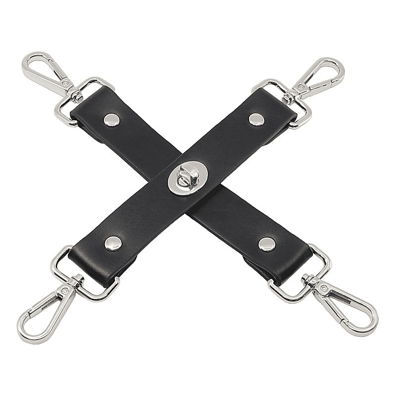 Love In Leather Bondage Play Hogtie Piece - Cuffs And Restraints