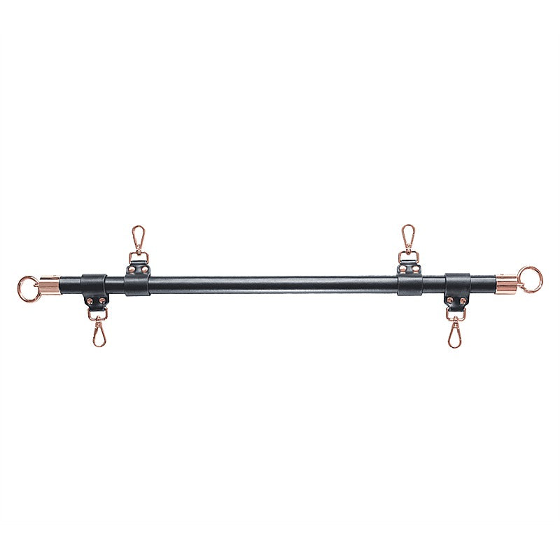 Faux Leather BDSM Bar Shackle by Love In Leather - Spreaders and Hangers