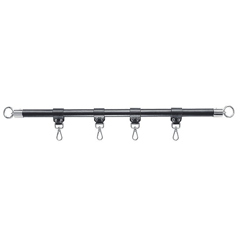 Faux Leather BDSM Bar Shackle by Love In Leather - Spreaders and Hangers