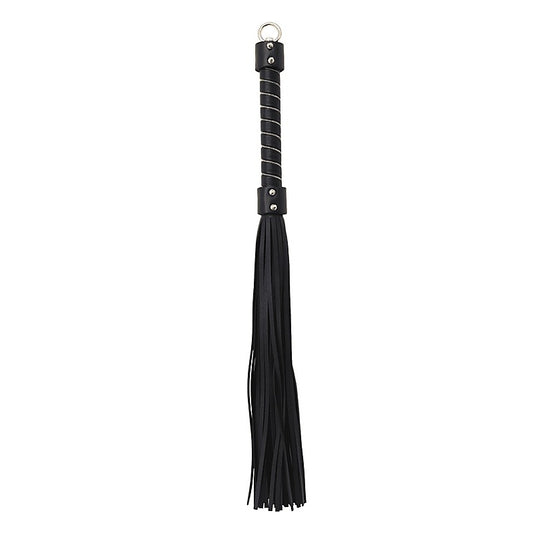 Love In Leather BDSM Flogger with Chain Detail - Whips And Crops