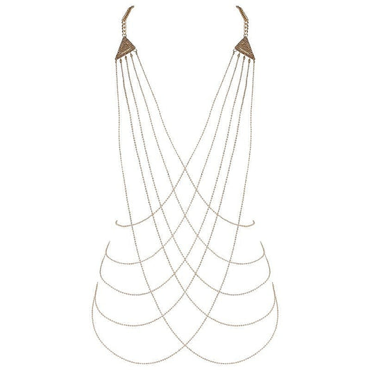 Muse Triangle Fetish Chain Harness - Cuffs And Restraints