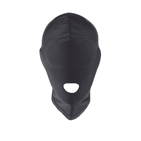 Lycra BDSM Hood With Mouth Opening by Love In Leather - Bondage Hoods