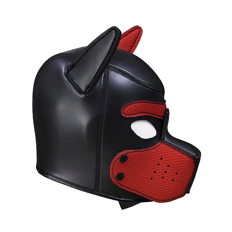 Daytona Puppy Play Bondage Play Mask - Bondage Hoods