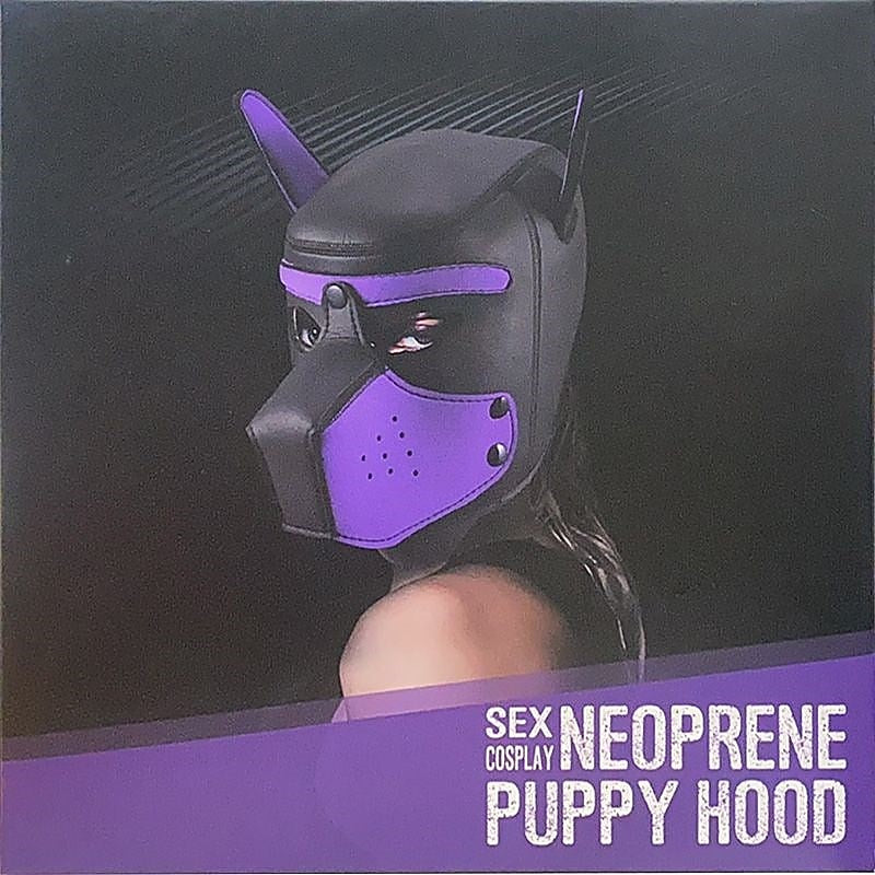 Daytona Puppy Play Bondage Play Mask - Bondage Hoods