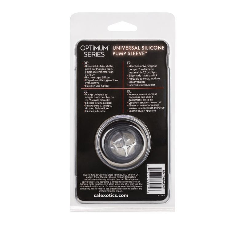 Universal Silicone Pump Sleeve by California Exotics - Pumps, Extenders and Sleeves