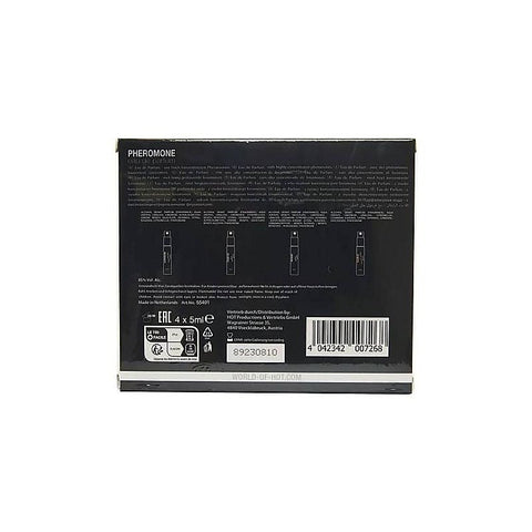 HOT Pheromone 4 Pack Perfume Tester Box by Hot Ero - Sex Pheromones and Perfumes