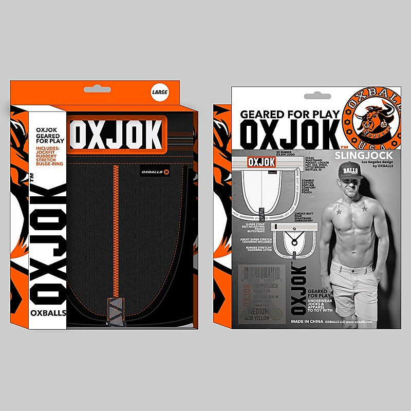 Slingjock Upthrust Slider-Strap Jock Iron by OxBalls - Jocks and G-Strings