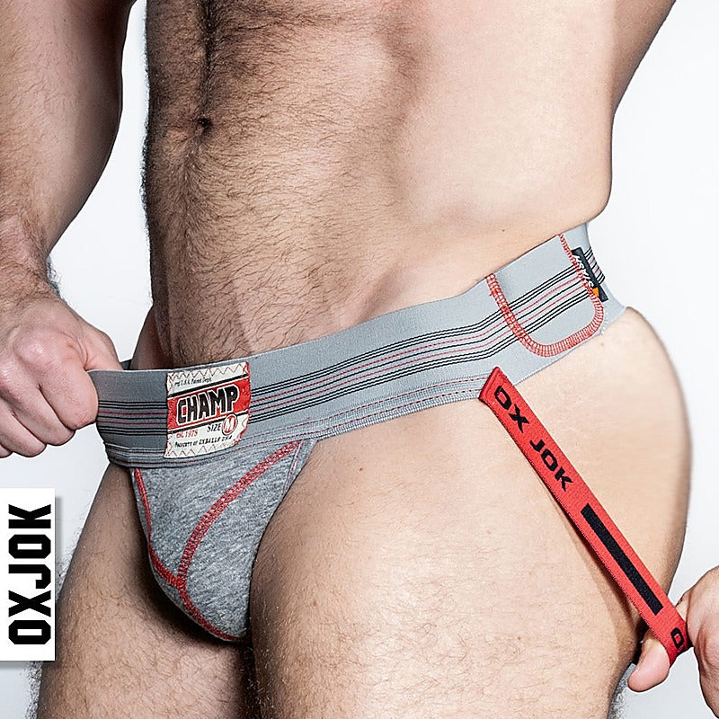 Champ Vintage Jockstrap Heather by OxBalls - Jocks and G-Strings