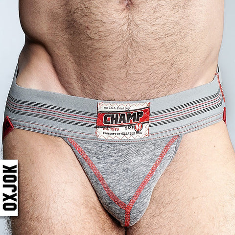 Champ Vintage Jockstrap Heather by OxBalls - Jocks and G-Strings