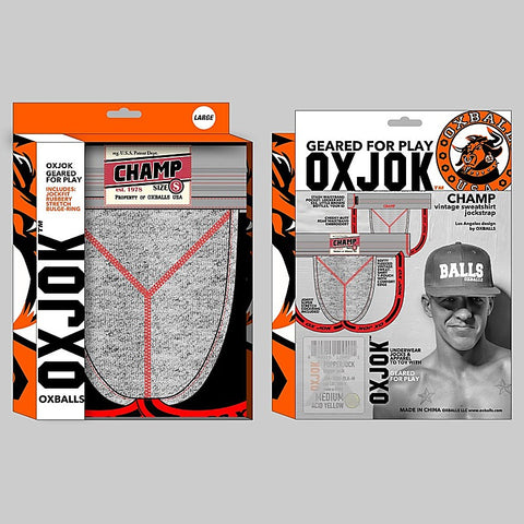 Champ Vintage Jockstrap Heather by OxBalls - Jocks and G-Strings