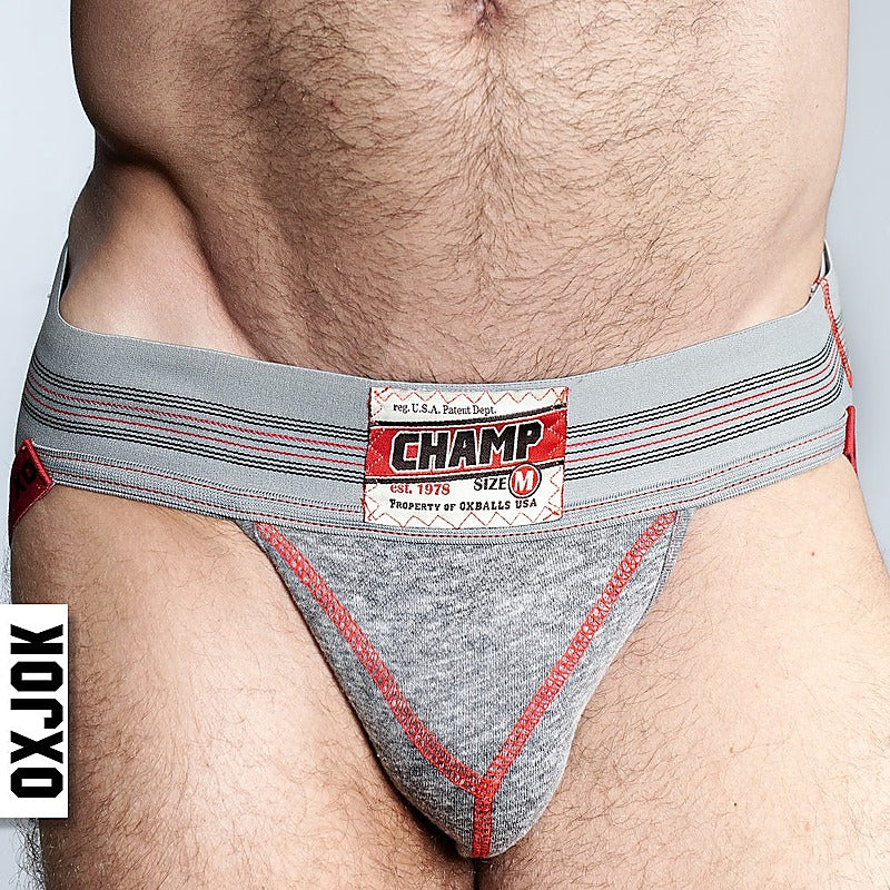 Champ Vintage Jockstrap Heather by OxBalls - Jocks and G-Strings
