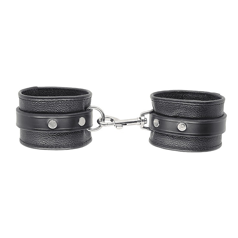 Soft Grained Leather Ankle Restraints by Love In Leather - Cuffs And Restraints