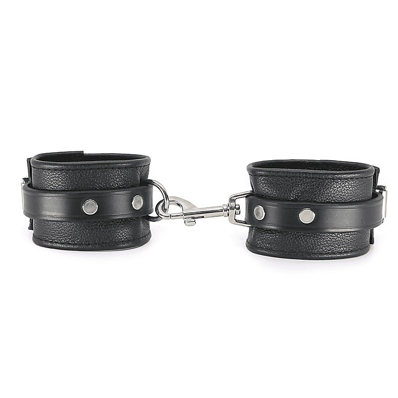 Soft Grained Leather Ankle Restraints by Love In Leather - Cuffs And Restraints