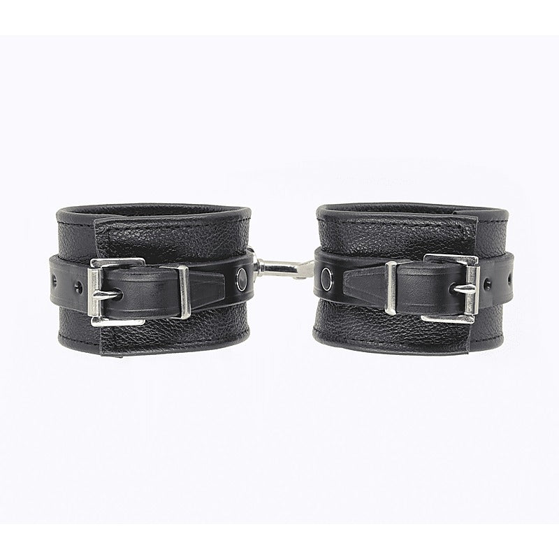 Soft Grained Leather Ankle Restraints by Love In Leather - Cuffs And Restraints