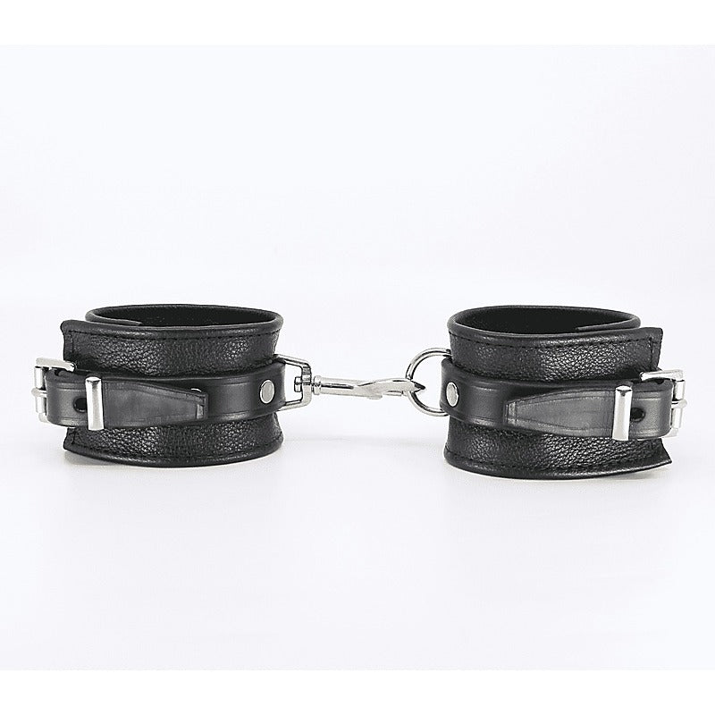 Soft Grained Leather Ankle Restraints by Love In Leather - Cuffs And Restraints