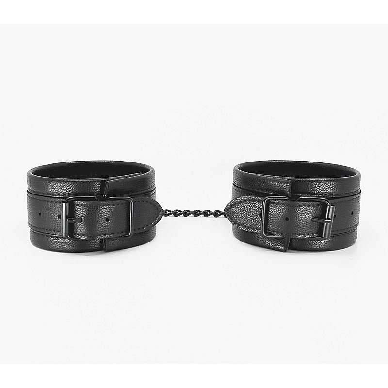 Padded Faux Leather Ankle Restraints by Love In Leather - Cuffs And Restraints