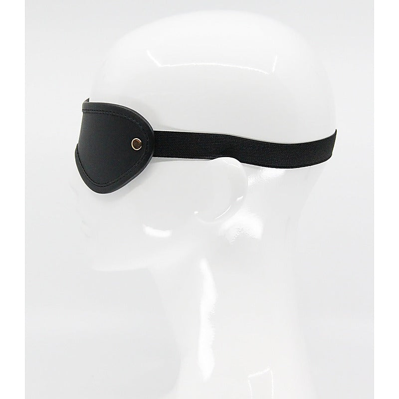 Blindfold With Coloured Hardware By Love In Leather - Masks And Blindfolds