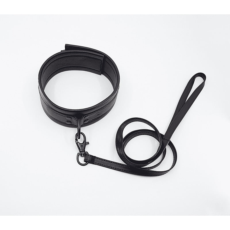 Faux Leather Collar & Lead Set by Love In Leather - Collars and Leads