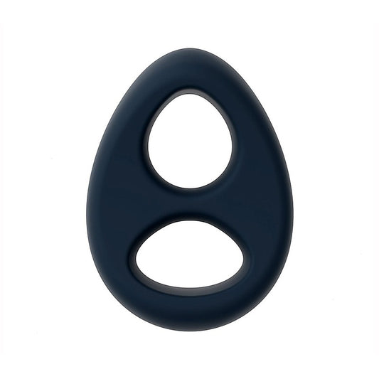 Love In Leather Tear Drop Figure 8 Mens Cock Ring - Stretchy Cock Rings