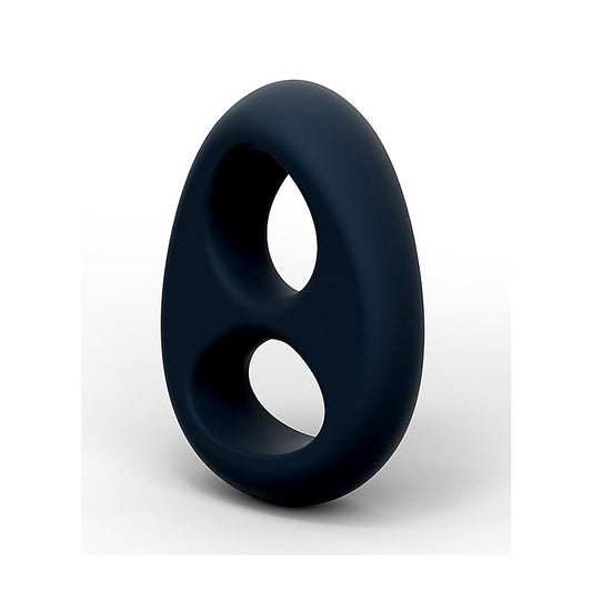 Love In Leather Tear Drop Figure 8 Mens Cock Ring - Stretchy Cock Rings