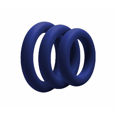 3 Piece Fat Boy Stretchy Cock Rings by Love In Leather - Stretchy Cock Rings