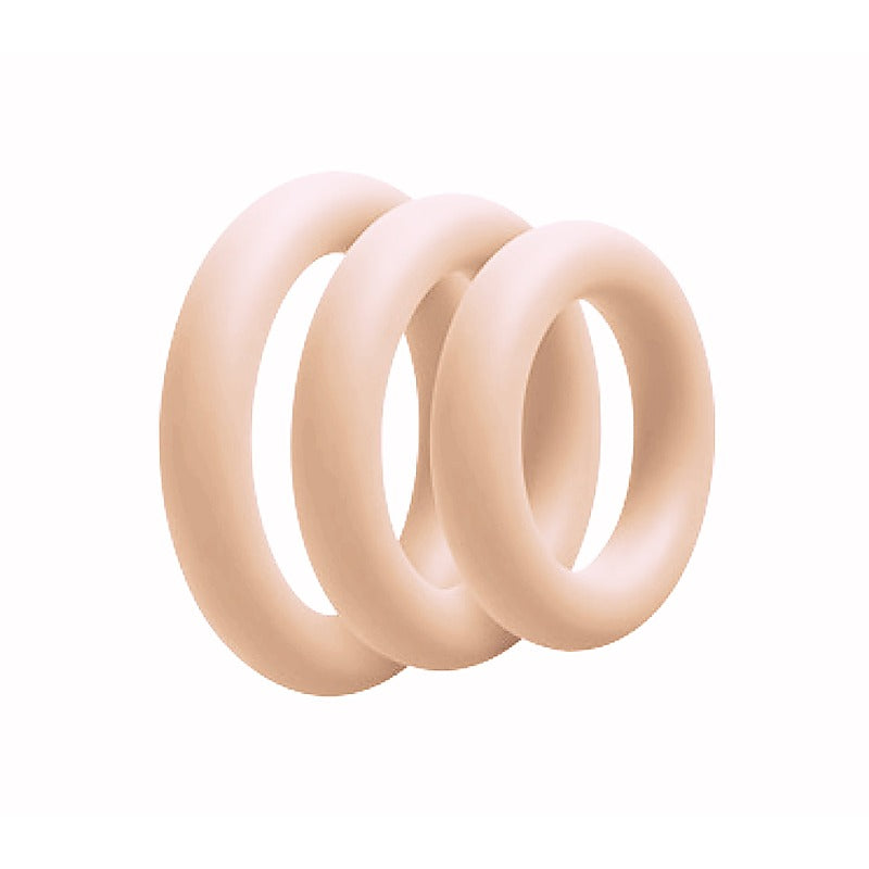 3 Piece Fat Boy Stretchy Cock Rings by Love In Leather - Stretchy Cock Rings