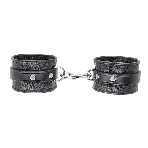 Soft Grained Leather Wrist Cuffs by Love In Leather - Cuffs And Restraints