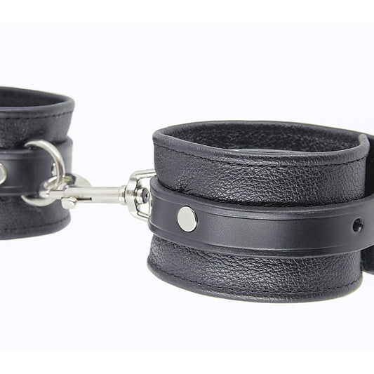 Love In Leather Soft Grained Leather Wrist Cuffs