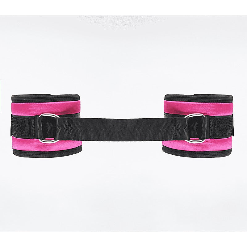 Bright and Soft Satin Wrist Cuffs by Love In Leather - Cuffs And Restraints