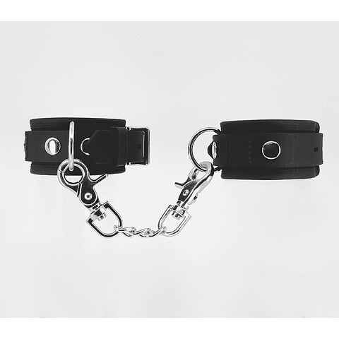 Love In Leather Heavyweight Silicone Wrist Cuffs