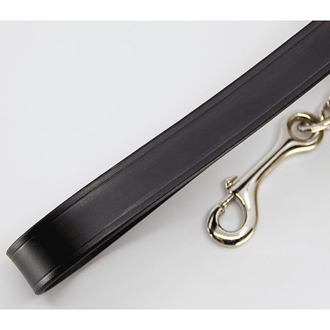 Fetish Play Leather & Chain Lead by Love In Leather - Collars and Leads