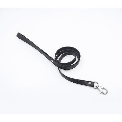 Long Faux Leather Bondage Lead by Love In Leather - Collars and Leads