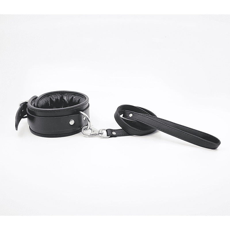 Long Faux Leather Bondage Lead by Love In Leather - Collars and Leads