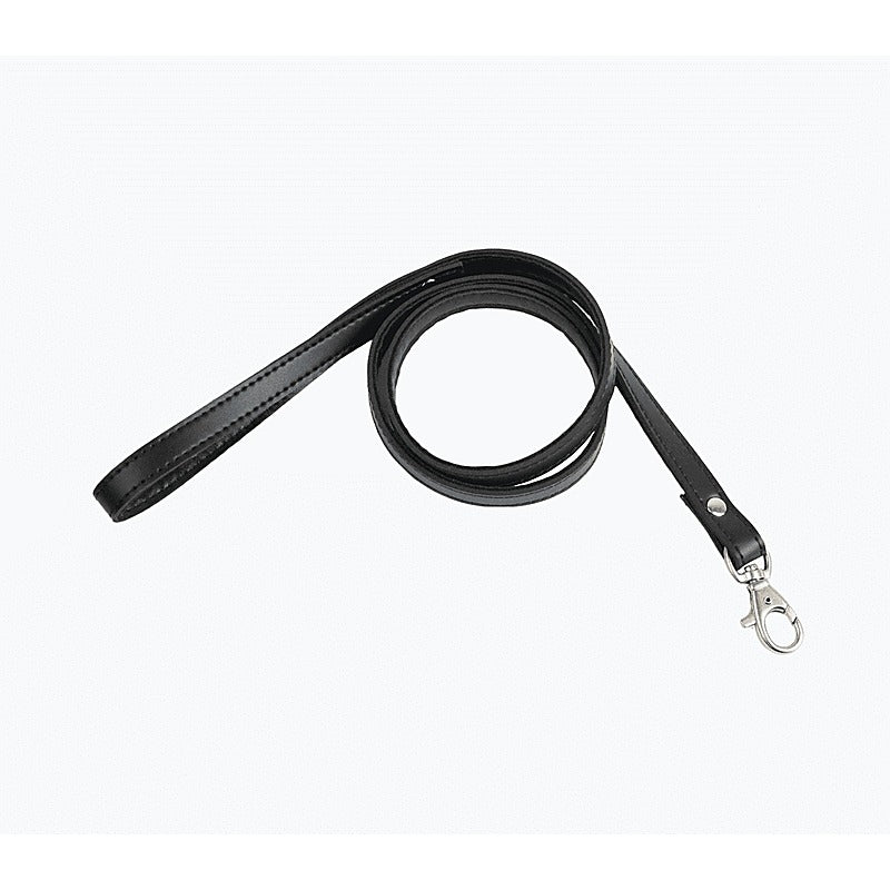 Long Faux Leather Bondage Lead by Love In Leather - Collars and Leads