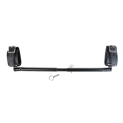 Love In Leather Adjustable Spreader Bar with Cuffs - Spreaders and Hangers